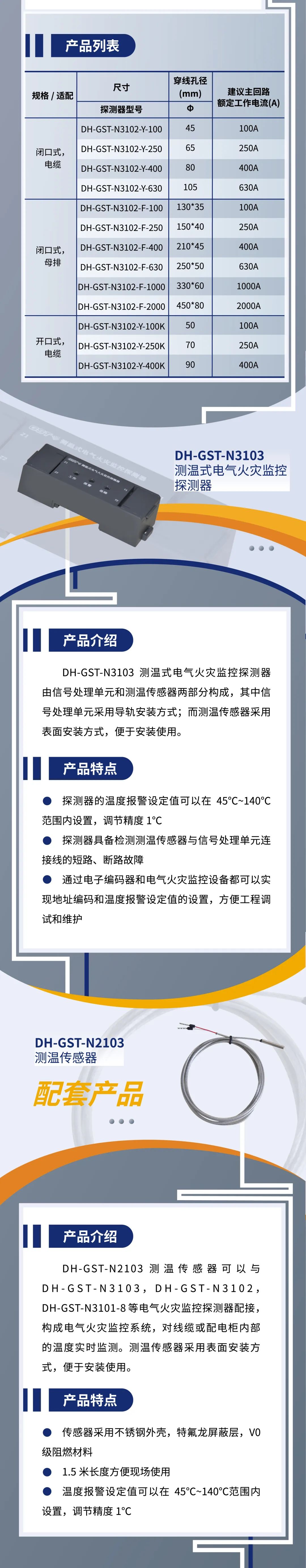 西藏海灣消防新一代組合式電氣火災(zāi)監(jiān)控探測(cè)器產(chǎn)品上市
